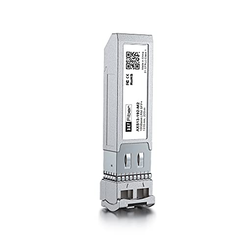 H!Fiber 10Gb SFP+ RJ45 Transceiver, 10Gbase-T SFP+ Ethernet Module Support 10G/5G/2.5G/1.25G, Compatible with Cisco SFP-10G-T-S, Ubiquiti UF-RJ45-10G, UniFi, Meraki,MikroTik,Supermicro and More, 30m|B06XQBFHNL