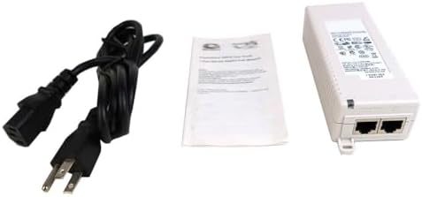 48V 0.35A 100-240VAC 50-60Hz 0.5A AF GigaBit Power Over Ethernet Injector K1JG4 0K1JG4 CN-0K1JG4 Compatible Replacement Spare Part for Microsemi Compatible and Desktop Systems|B0B3NG3QK7