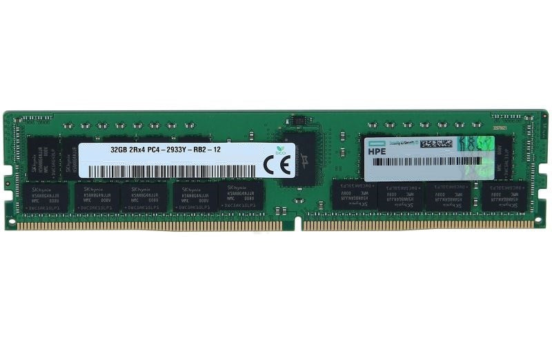HPE 32GB 2RX4 DDR4 2933MHz PC4-23400 ECC Registered Server Memory Module