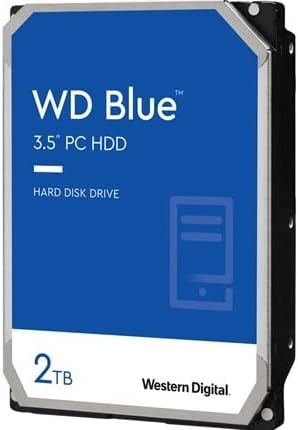 Western Digital 10TB WD Blue Internal Hard Drive HDD - 7200 RPM, SATA 6 Gb/s, 512 MB Cache, 3.5" - WD100EAGZ|B0F7NB1XS8