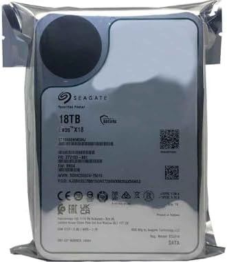 Seagate Exos X18 ST18000NM000J 18 TB Hard Drive - Internal - SATA (SATA/600 (Renewed