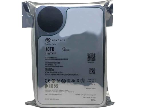 Seagate Exos X18 ST18000NM000J 18 TB Hard Drive - Internal - SATA (SATA/600) (Renewed)|B0D5KR38K1