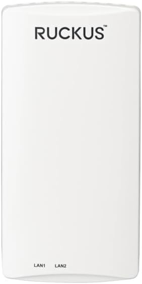 Ruckus H350 in-Wall Wi-Fi 6 Access Point, Dual-Band 2x2:2 MU-MIMO, Gigabit Ethernet 3-Port PoE, Indoor AP Model 9U1-H350-US00, Cloud Care Pre-Configured Bundle Eligible