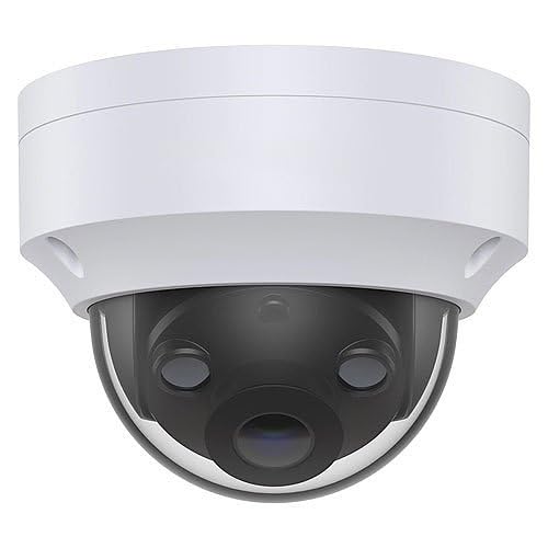 HC35W43R3 35 Series 3MP IR Rugged WDR Mini Dome Camera, 2.8mm Lens, White