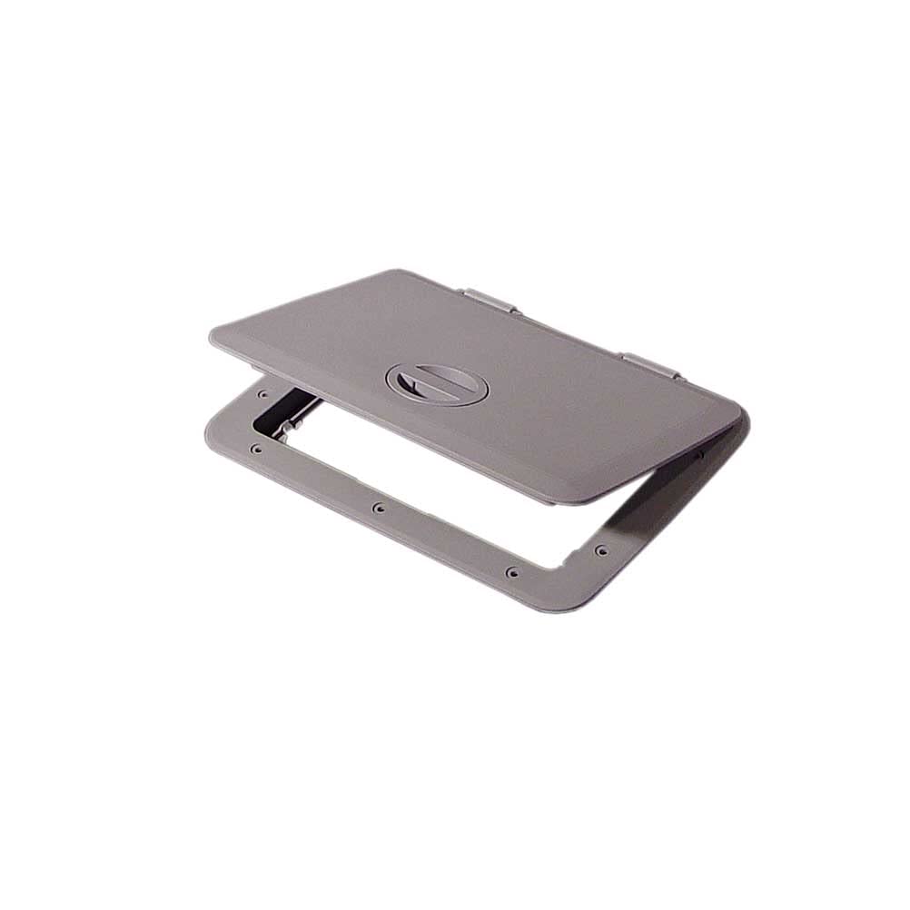 Tempress 44333 1115 Access Hatch w/Cam Latch, Dark Grey
