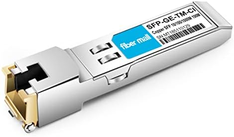 SFP to RJ45 for Dell Force10 GP-SFP2-1T Dell SFP-1G-T 310-7225 407-BBOS 1000BASE-T Mini GBIC SFP Copper RJ-45 100m Transceiver Module|B0899P9J5L