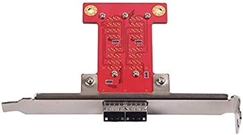 H!Fiber LSI SAS 9211-8i RAID Controller Card, 6Gb/s Internal SAS/SATA HBA Card, LSI 2008 Chip, PCI Express 2.0 X8, 2X SFF-8087 Ports