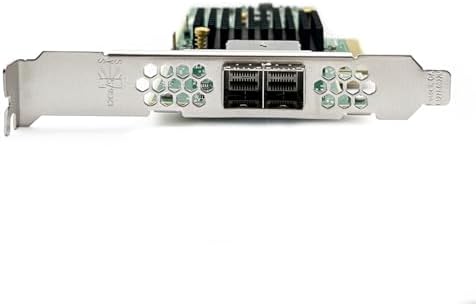 PCIe 3.0 x8 12G External SAS/SATA HBA RAID Controller Card, Broadcom 3008 Chip, Compatible with LSI 9300-8E, Mini SAS HD (SFF-8644 Connector, for Server/Storage Expansion