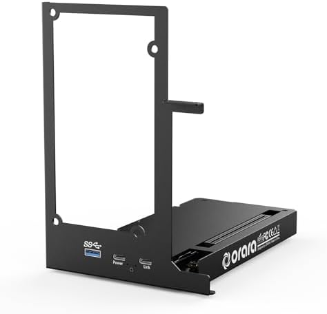 External GPU Dock Station, Mini eGPU Enclosure Only Compatible with Thunderbolt 3/4,USB4 40Gbps Graphics Card Dock Compatible with NVIDIA/AMD PCIe, PD 85W, Daisy Chain, DC/ATX/SFX/Flex Support|B0D2V5YFMH