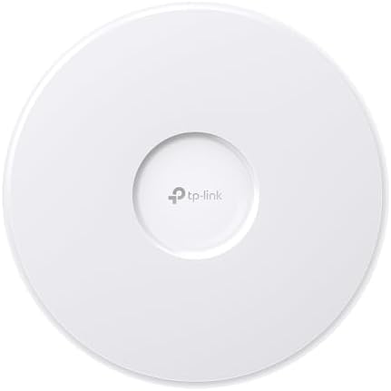 TP-Link Omada WiFi 7 Wireless Access Point | BE5000 Dual Band | 2.5G Port | PoE or DC Powered, DC Adapter Included | Seamless Roaming | Easy Setup | 5-Year Warranty | Omada Remote Managed(EAP720