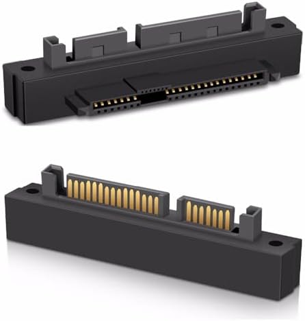 NFHK SFF-8482 SAS 22 Pin to 7 Pin + 15 Pin SATA Hard Disk Drive Raid Adapter with 15 Pin Power Port|B0CPPMG9BS