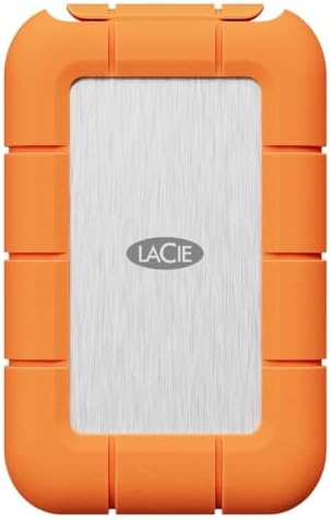 LaCie Rugged USB-C 2TB External Hard Drive Portable HDD – USB 3.0 compatible, Drop Shock Dust Rain Resistant, for Mac and PC Computer Desktop Workstation Laptop, 1 Month Adobe CC (STFR2000800)|B01N7QFZLQ