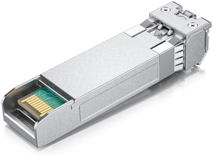 10Gtek 1000BASE-SX Gigabit SFP LC Multi-Mode Transceiver, Mini-GBIC Module for Cisco GLC-SX-MMD/GLC-SX-MM/SFP-GE-S, Ubiquiti UniFi UF-MM-1G, Meraki, Fortinet, TP-Link, 850nm, DDM, 550m, Pack of 2|B077SVS65C