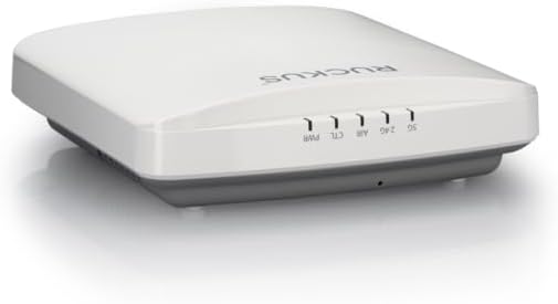 Ruckus R550 Wi-Fi 6 Indoor Access Point, Dual-Band 2x2:2 MU-MIMO, Up to 1Gbps, 2x1GbE & USB, WPA3, 802.11ax/ac/n, PoE, Model 9U1-R550-US00, Cloud Care Pre-Configured Bundle Eligible