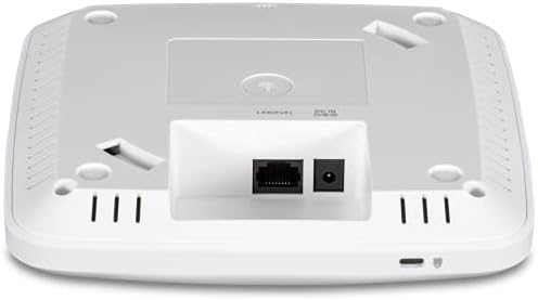 TRENDnet AX1800 Dual Band WiFi 6 PoE+ Access Point, TEW-921DAP, 1201Mbps (5GHz + 567Mbps (2.4Ghz, NDAA & TAA Compliant, MU-MIMO, Client Bridge, Supports up to WPA3 Encryption, White