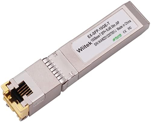 10G SFP+ to RJ45 Copper Modules, 1.25G/2.5G/5G/10GBase-T Ethernet to SFP+ Transceiver Compatible for HPE Blade System 813874-B21 HPE ProCurve & HPE Aruba(Cat 6a/7 or Better, 30-Meter)|B0B3F2JMS2