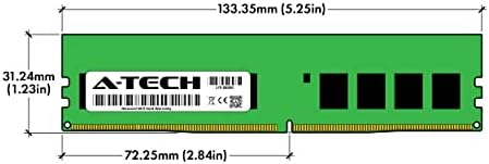 A-Tech 128GB Kit (4x32GB RAM for Dell PowerEdge R250, R350, T150, T350 | DDR4 3200MHz PC4-25600 ECC-UDIMM 2Rx8 ECC Unbuffered Server Memory Upgrade