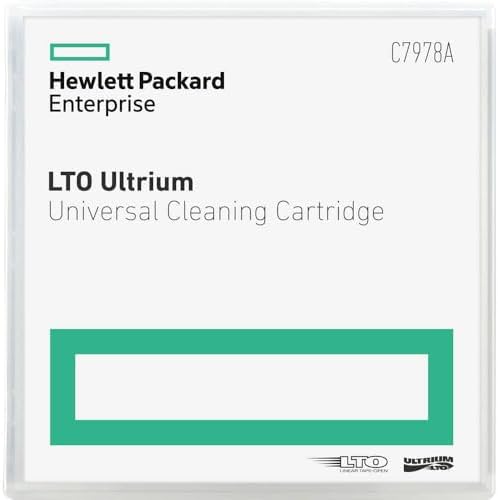 HP LTO Ultrium Universal Cleaning Cartridge - LTO - 1046.59 ft Tape Length - 1 Pack|B00XVA3SRI