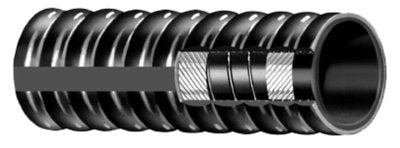 Trident Marine 329-1124-1B Trident Type A2 Corrugated Fuel Fill Hose, 1-1/2" x 12.5'