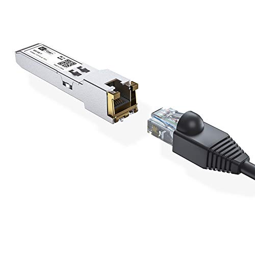 H!Fiber 1.25G Single Mode SFP LC Module, 1000Base-LX/LH Fiber Transceiver for Cisco GLC-LH-SMD, Meraki, Ubiquit UniFi, TP-Link, Fortinet, Intel, Netgear, Mikrotik and More (SMF,1310nm,20km,DDM) 2 Pack|B07B4B33N6