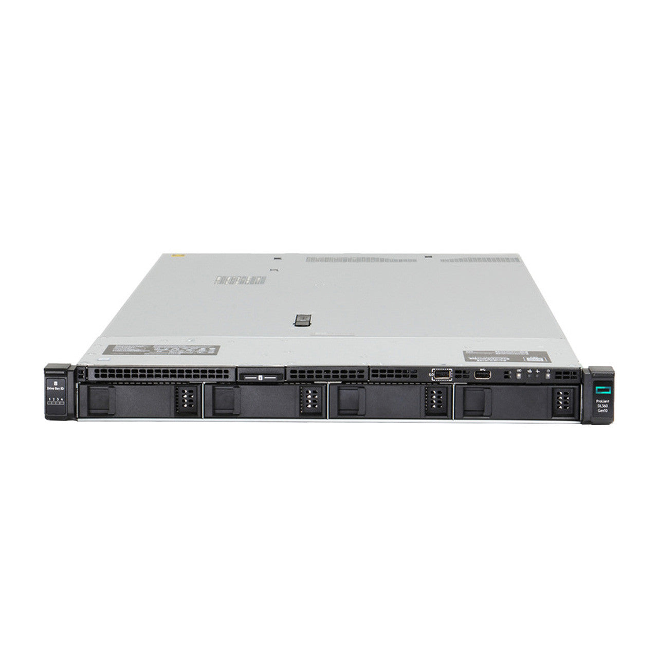HPE ProLiant DL360 Gen10 4 Bay LFF Server - 2x Intel Xeon Gold 6148 (2.40 GHz 20C - 1024GB DDR4 - 2x 1.92TB SSD - 560FLR-SFP+ - No RAID - Refurbished