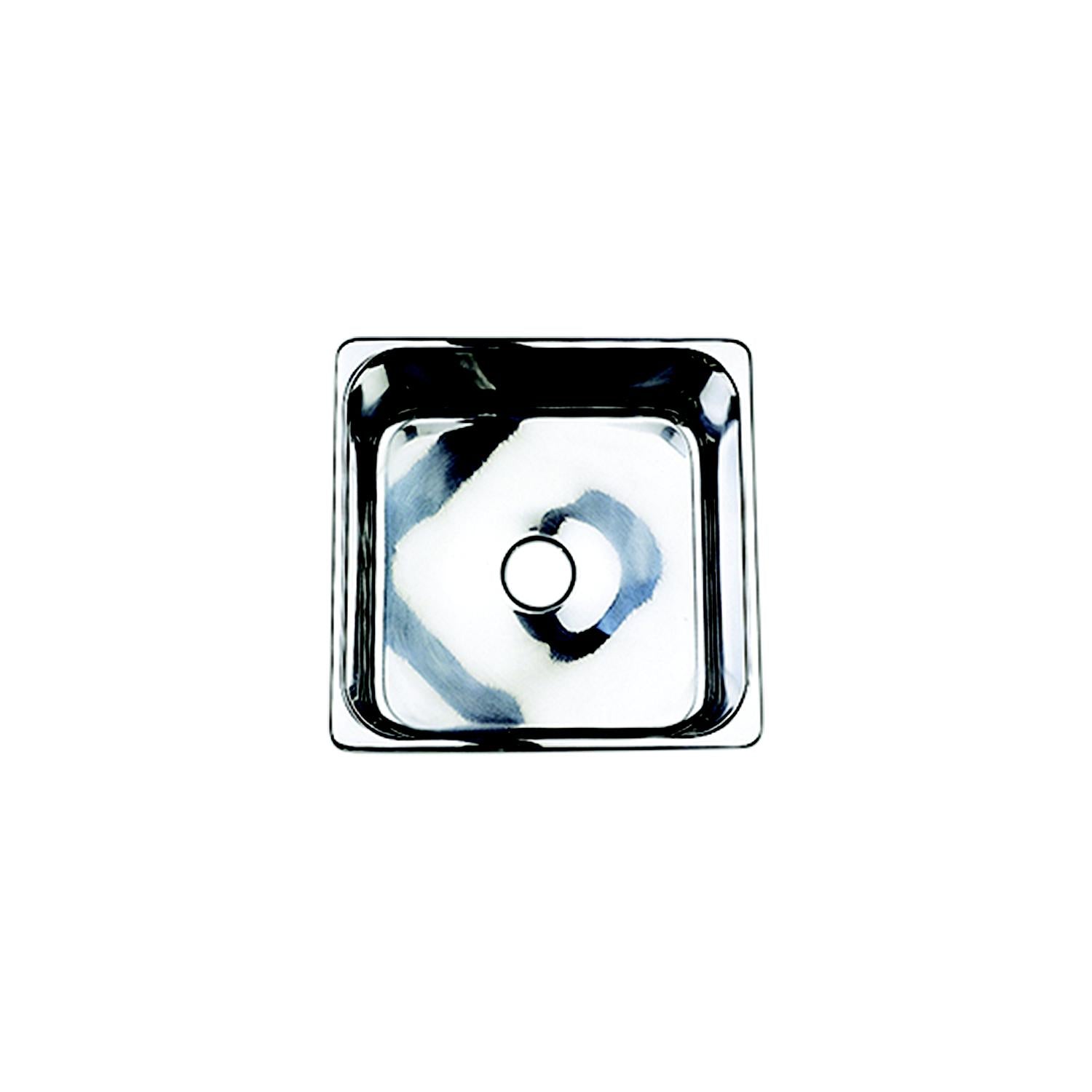 Scandvik 10216 Rectangular Stainless Steel Mirror Finish Sink