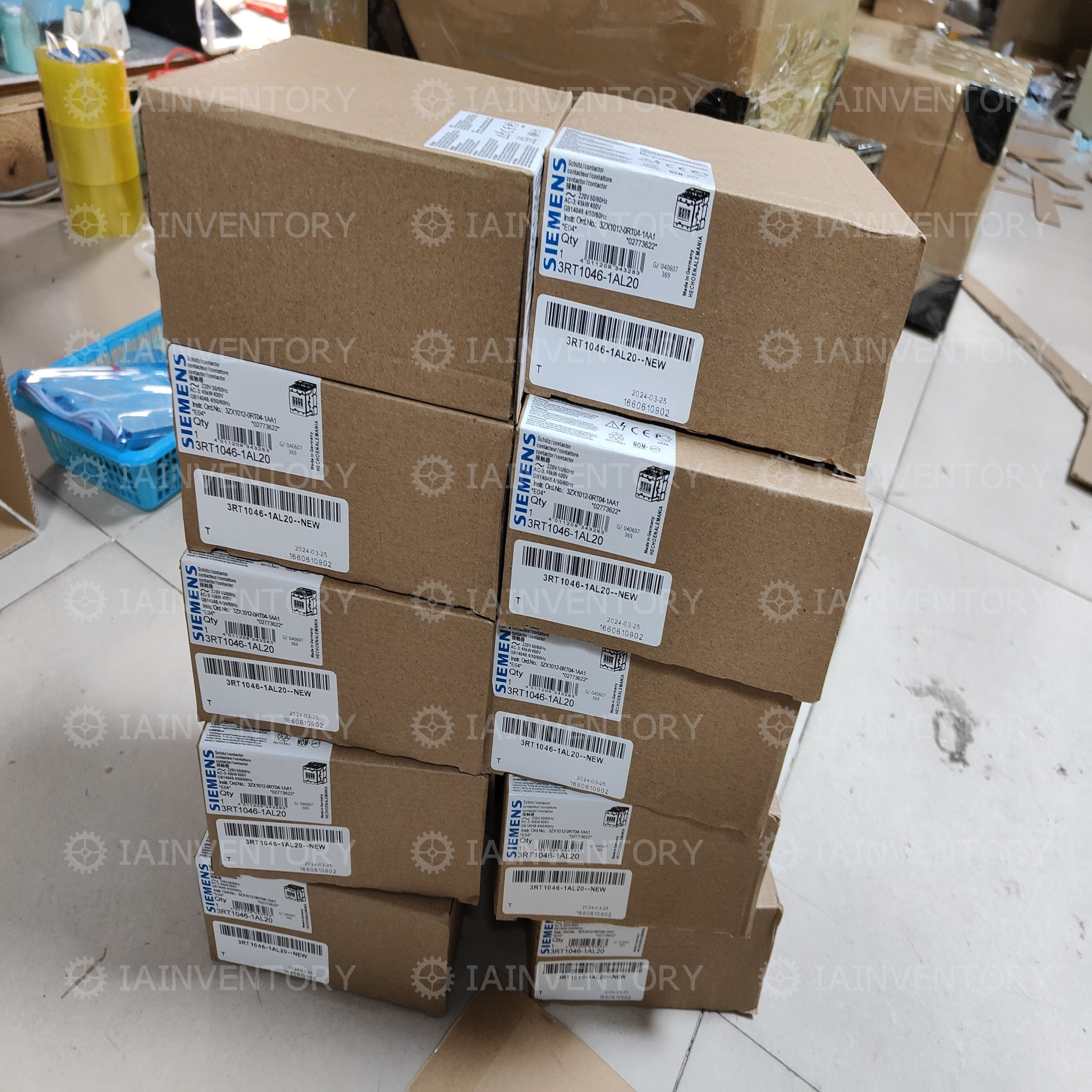 SIEMENS Contactor 3RT1046-1AL20 230VAC