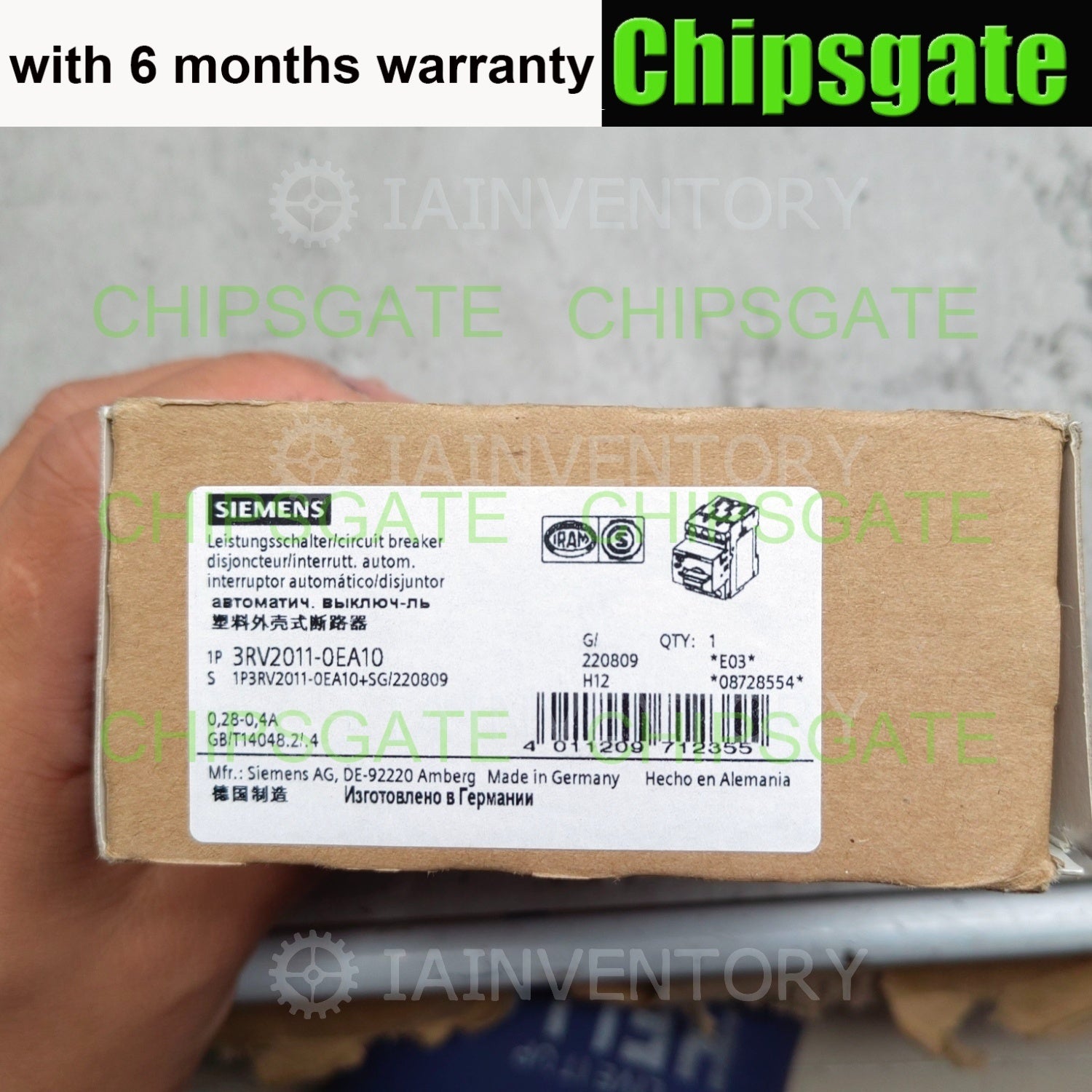 SIEMENS 3RV2011-0EA10