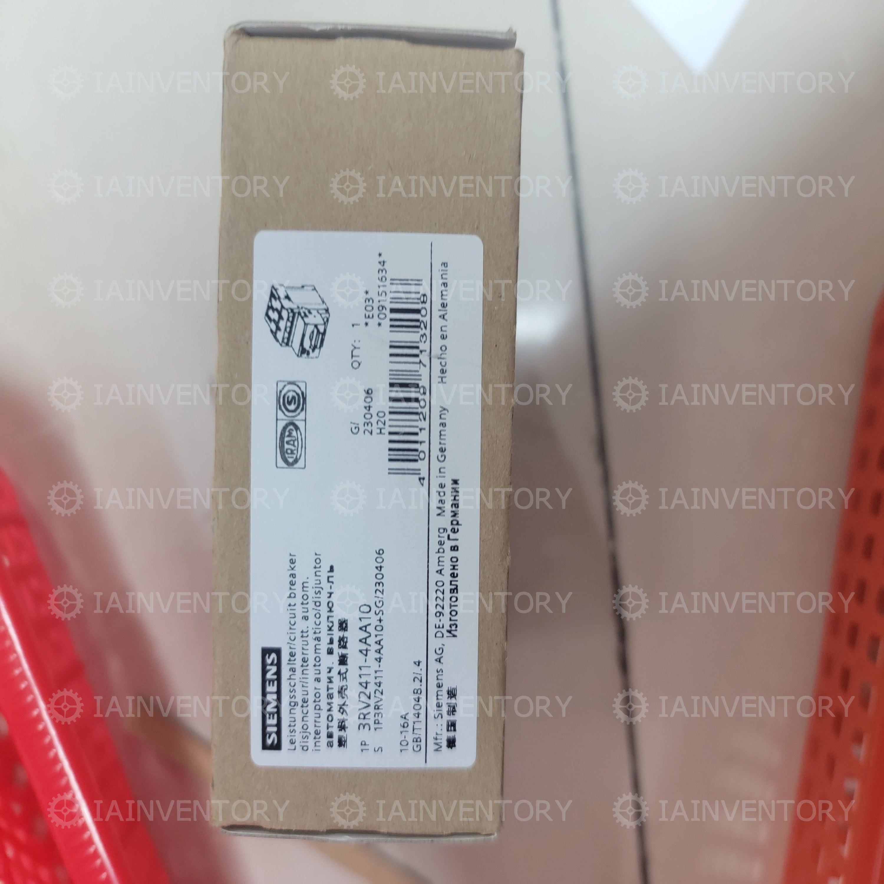 Siemens 3RV2411-4AA10 Module 3RV24114AA10