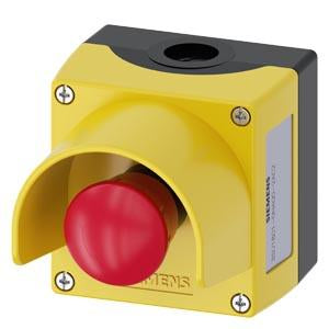 ENC PLASTIC,EMERG STOP TWIST-RELEASE,1NC