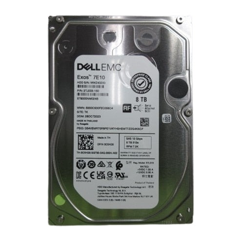 18TB 7.2K SAS 3.5-inch Internal Hard Drive for Dell PowerEdge Servers