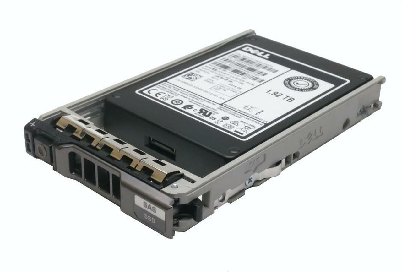 400-ATNW Dell 1.92TB TLC SATA 6Gbps Hot Swap Read Intensive 2.5-inch Solid State Drive with 3.5-inch Hybrid Carrier