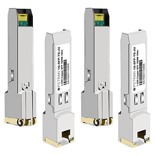 1000BASE-SX SFP Optical Transceiver Module Compatible with HPE Aruba J4858D J4858DCM JL745A Q8N53A ProCurve J4858C J4858B J4858A 850nm 550m DDM Duplex LC MMF|B09MTW3HVB