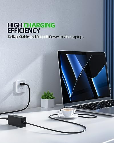 65W 45W Charger Fit for Lenovo Thinkcentre, Ideacentre Laptop Desktop All in one PC, (Safety Certified by UL), 10Ft Power Cable, Slim Tip Connector|B08TBZRCL6