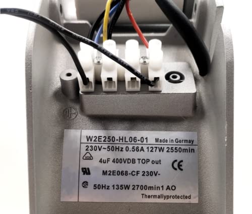 for W2E250-HL06-01 230V 0.56A 127W 2550RPM 280x280x80mm 2-Wire Cooling Fan|B0B2QN2WK2