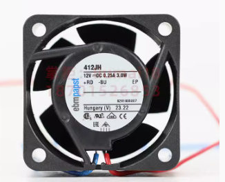 ebm-papst 412JH DC Fans DC Tubeaxial Fan