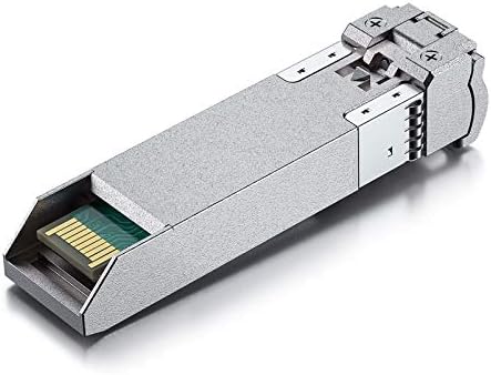 10Gtek 10GBase-LR SFP+ Transceiver, 10G 1310nm SMF SingleMode Fiber Optic Module, 10km, for Cisco SFP-10G-LR, Meraki MA-SFP-10GB-LR, Ubiquiti UniFi UF-SM-10G, Fortinet, Mikrotik, Netgear, Pack of 2|B08BP4M8LV