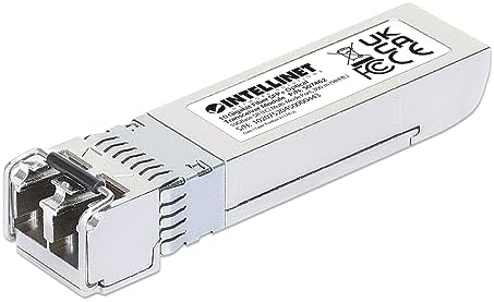Intellinet 1000Base-SX SFP to LC Multi-Mode Mini GBIC Module 1G Fiber Transceiver - Cisco GLC-SX-MM Compatible - Wavelength 850 nm - Hot Plugging - Up to 550 m. – 545006-SGL|B001P8B4FG