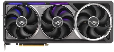 ASUS ROG Astral GeForce RTX 5090 White OC Edition Gaming Graphics Card (PCIe 5.0, 32GB GDDR7, HDMI/DP 2.1, 3.8-slot, 4fan design, Axial-tech fans, patented vapor chamber, Phase-change GPU thermal pad