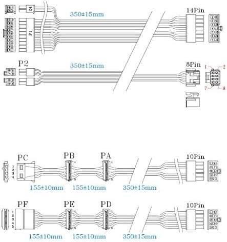 FSP FlexGURU Power Supply, Flex ATX 300W, 80 Plus Gold, Full Modular, 5 Year Warranty (FSP300-57FCB