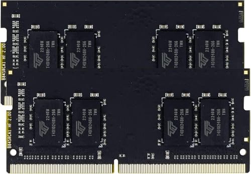 Timetec Elite DDR4 32GB Kit (2 x 16GB 2666MHz (DDR4-2666 PC4-21300 CL19 Non-ECC Unbuffered 1.2V 2Rx8 Dual Rank 260 Pin SODIMM Laptop Notebook PC Computer Memory RAM Upgrade