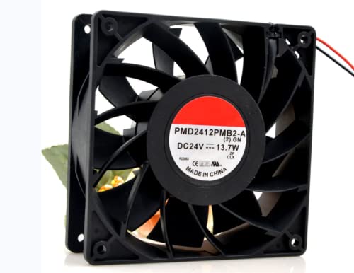 for PMD2412PMB2-A 24V 0.76A 13.7W 4200RPM 190CFM 57.6DB 1201X120X38MM 2-Wire Cooling Fan - aloinfousa.com
