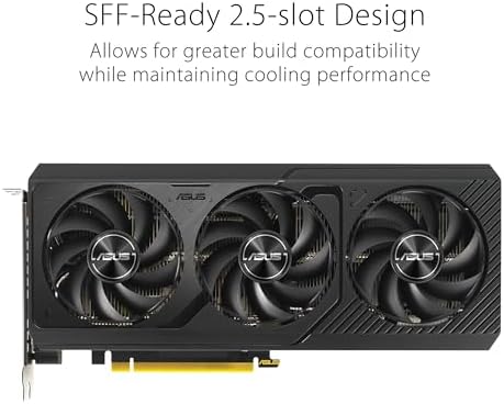 ASUS The SFF-Ready Prime GeForce RTX™ 5070 12GB GDDR7 Graphics Card (PCIe® 5.0, 12GB GDDR7, HDMI®/DP 2.1, 2.5-Slot, Axial-tech Fans, Dual BIOS