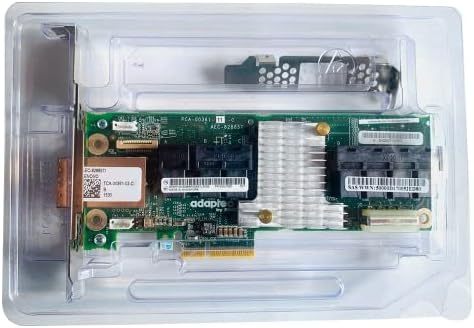 12Gb/s SAS Expander Card Adaptec AEC-82885T, 9-Connector (7X Internal SFF-8643 + 2X External SFF-8644), PCIe Slot Power, SES-2/SGPIO, for LSI HBA/RAID, TrueNAS unRAID Proxmox ESXi JBOD|B0BVLM5YN6