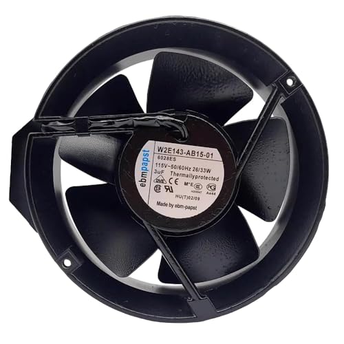 AJSWISH W2E143-AB15-01 6028ES 115V 26/33W 172×51mm All Metal Cooling Fan