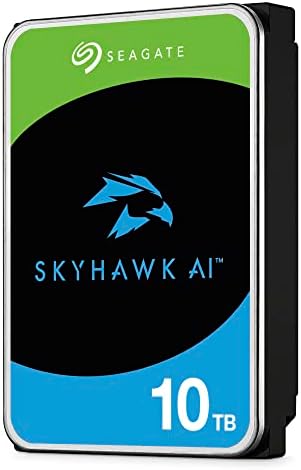 Seagate Skyhawk 4TB Video Internal Hard Drive HDD – 3.5 Inch SATA 6Gb/s 64MB Cache for DVR NVR Security Camera System with Drive Health Management and in-House Rescue Services (ST4000VXZ16/016