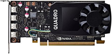 NVIDIA Quadro P1000 Professional 4GB, gddr5, Graphics Board (VCQP1000-PB)|B06X9SC9SD