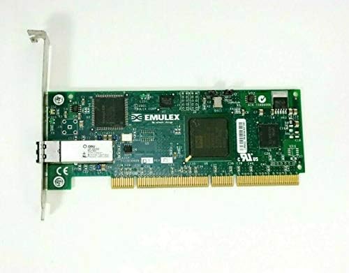 EMULEX 2GB 64BIT 133MHZ PCI-X Fibre Channel HBA, FC1010489-01 REV C|B07TD6PDKM