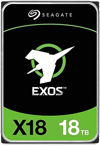 Seagate Exos X18 18TB SAS 12Gb/s 7200RPM 3.5" Enterprise Hard Drive - ST18000NM005J (Renewed