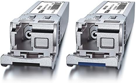 10Gtek 1000BASE-SX Gigabit SFP LC Multi-Mode Transceiver, Mini-GBIC Module for Cisco GLC-SX-MMD/GLC-SX-MM/SFP-GE-S, Ubiquiti UniFi UF-MM-1G, Meraki, Fortinet, TP-Link, 850nm, DDM, 550m, Pack of 2|B077SVS65C